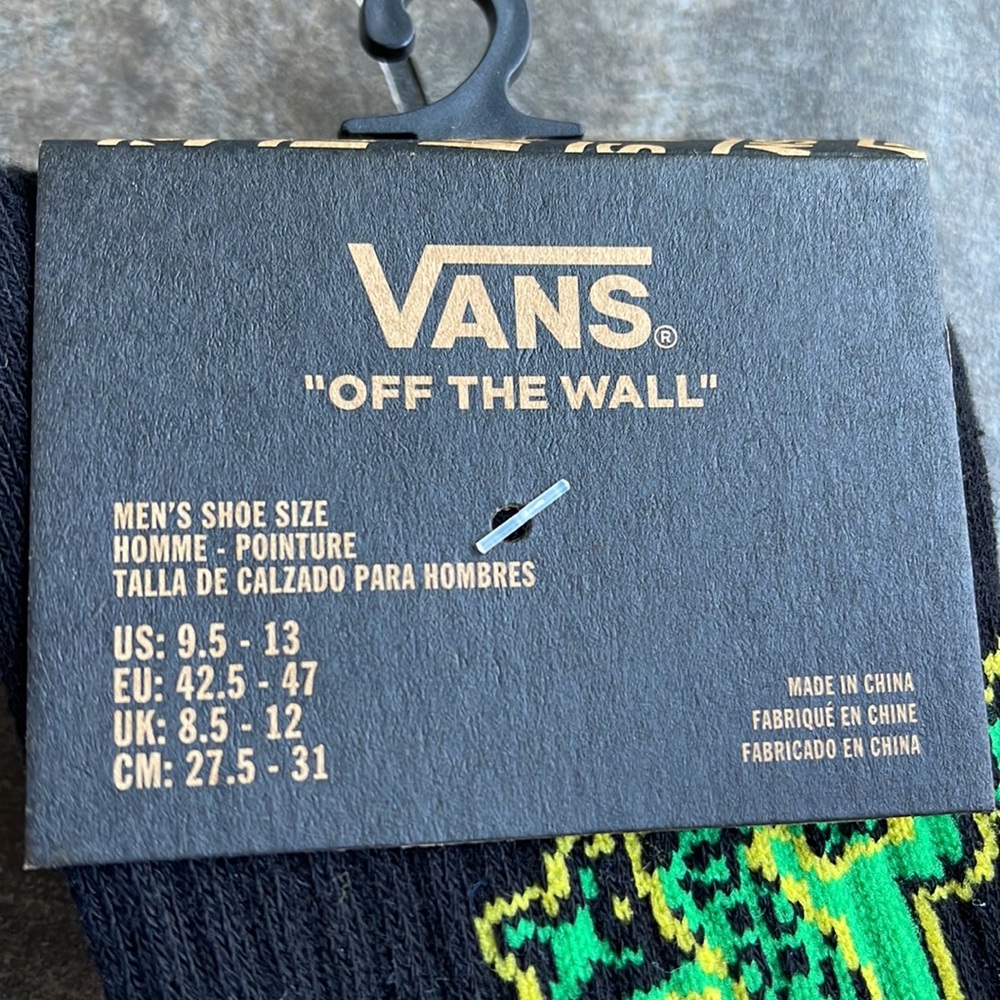 VANS “Off The Wall” Men’s socks - Picture 2 of 10